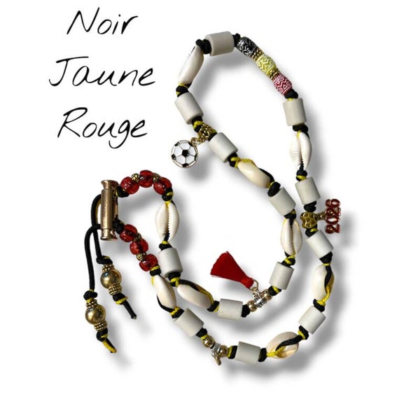 Le noir jaune rouge - 30, 35, 40, 45, 50 cm