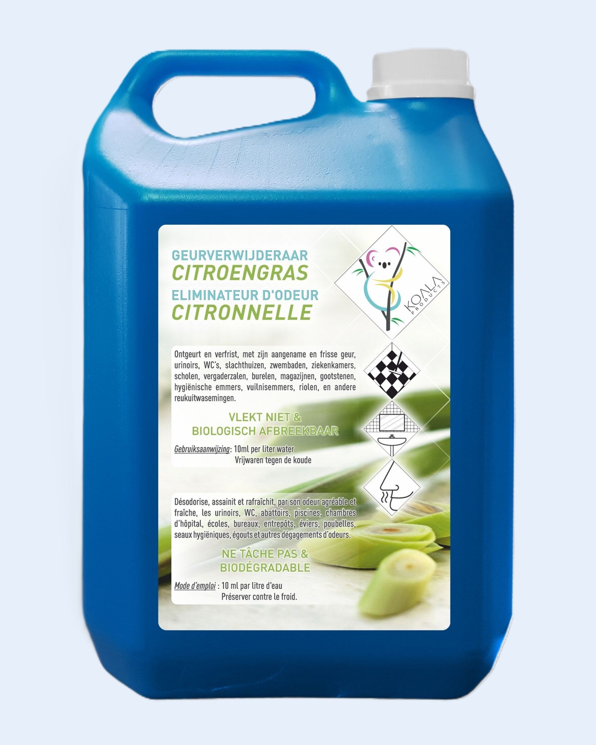 Geurverwijderaar Citroengras 5l