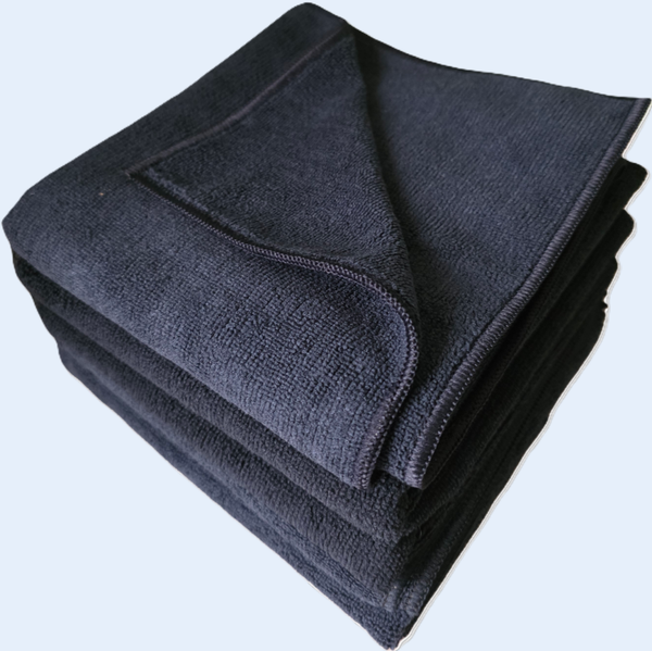 Microvezeldoek tricot maxi black