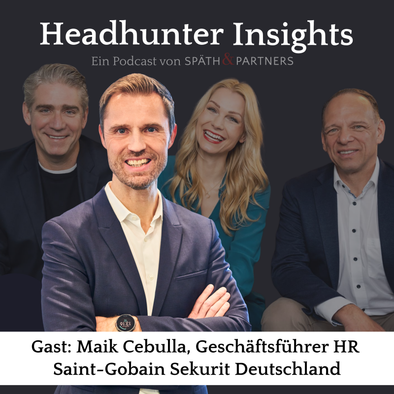 Podcast-Cover „Headhunter Insights“ als Gast-Cover mit mehreren Gesprächspartnern