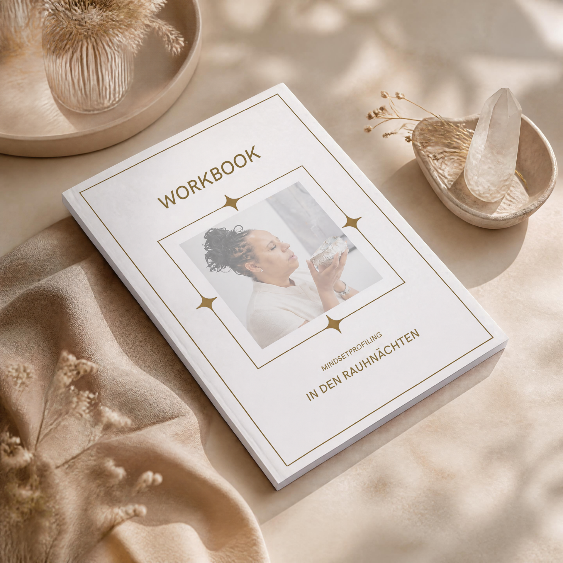 Workbook-Design für Mindset Profiling und Rauhnächte