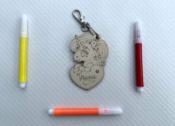 Unicorn Key Ring - Style 2 **More stock coming soon**