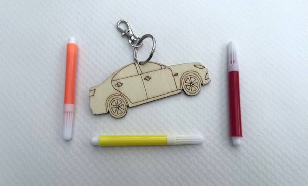 Wooden Car Keyring **More stock coming soon**