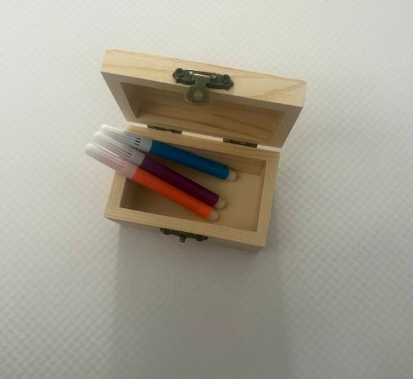 Small Wooden Storage Chest