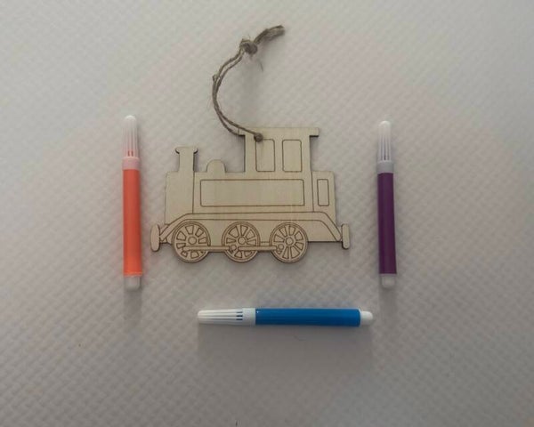 Hanging Train Charm/Keyring (comes with both options)