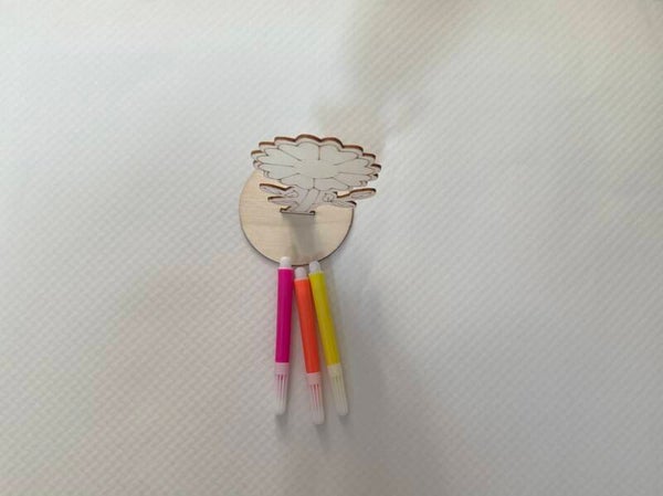 Wooden Standing Flower
