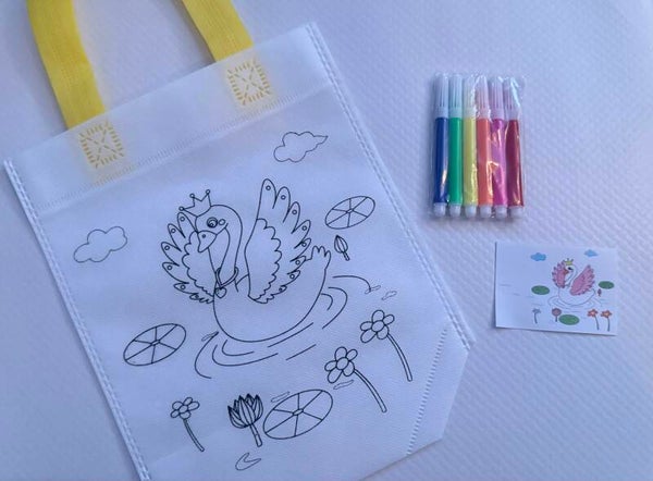 DIY reusable Doodle Bag (design will vary)