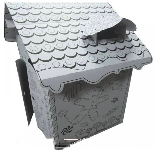 **Limited Time Only** DIY Colour your Own Gingerbread Play House
