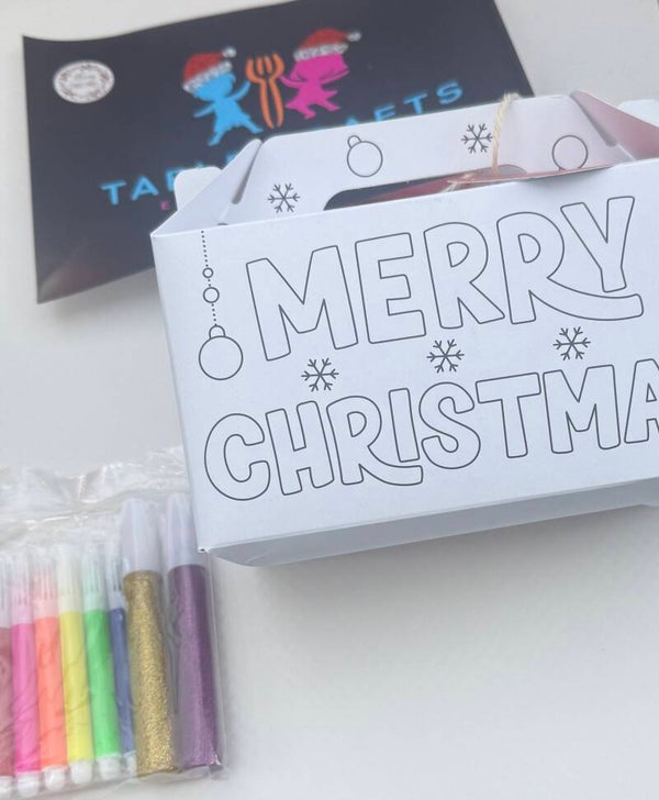 DIY Cardboard Christmas gift box/Storage box