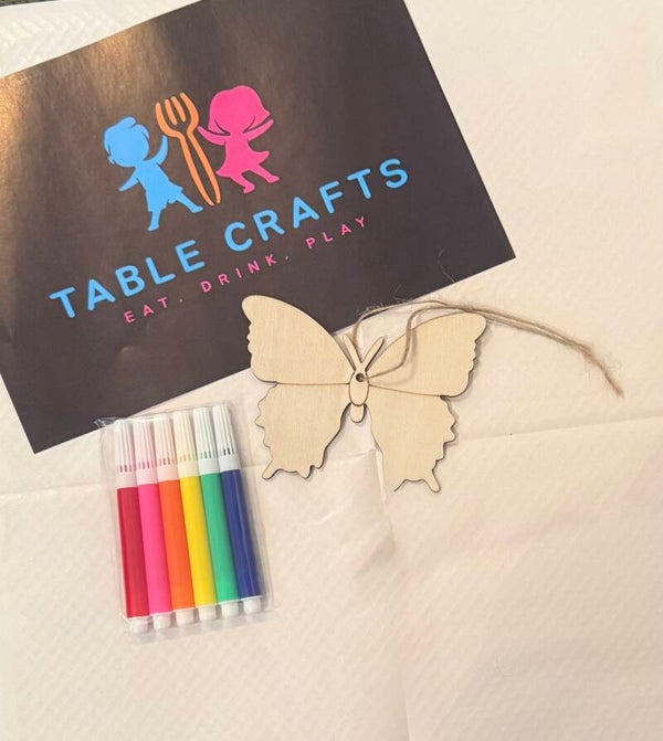 Hanging butterfly ornament