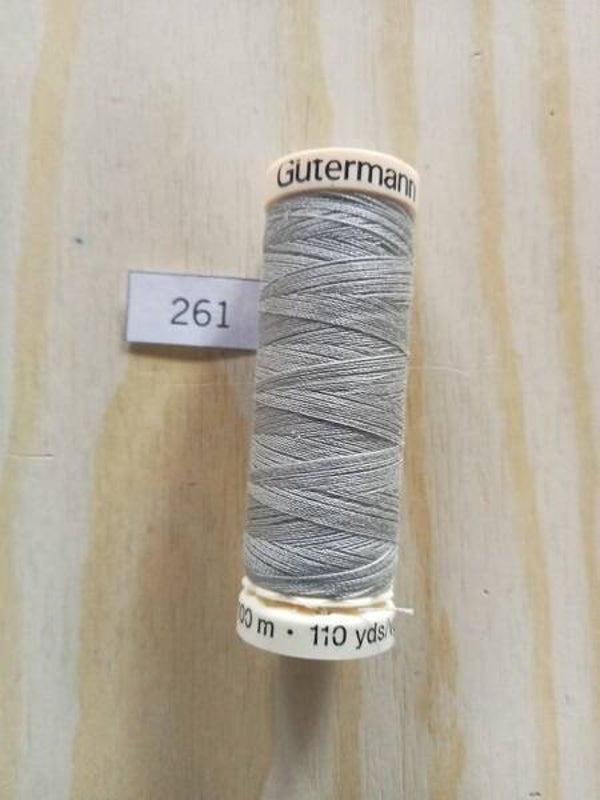 Fil Guterman pour tout coudre - 100 m - Gris N° 261