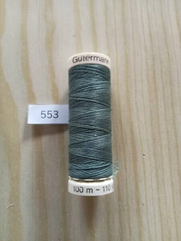 Fil Guterman pour tout coudre - 100 m - Vert N° 553