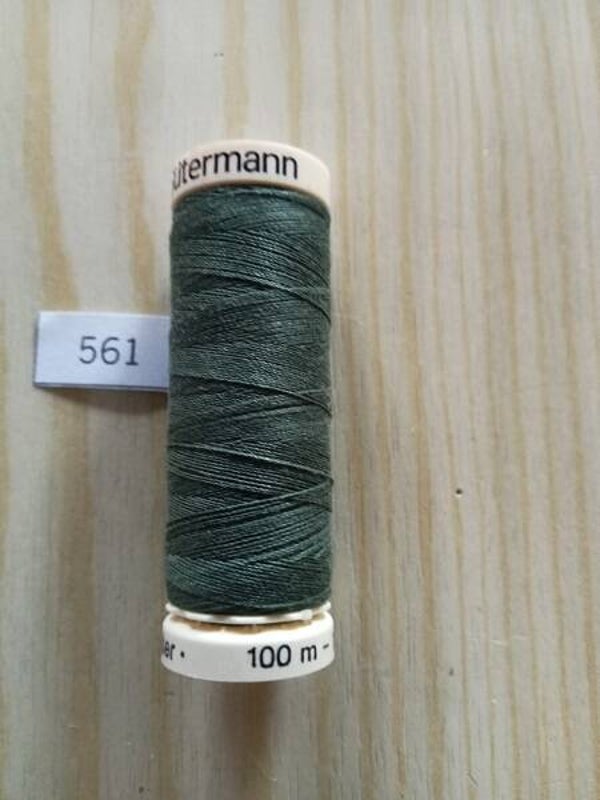 Fil Guterman pour tout coudre - 100 m - Vert N° 561