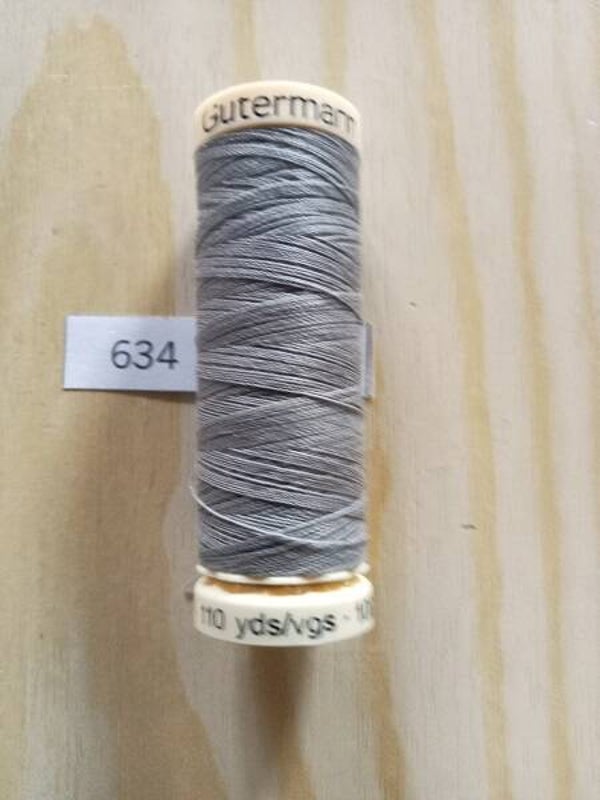 Fil Guterman pour tout coudre - 100 m - Gris N° 634