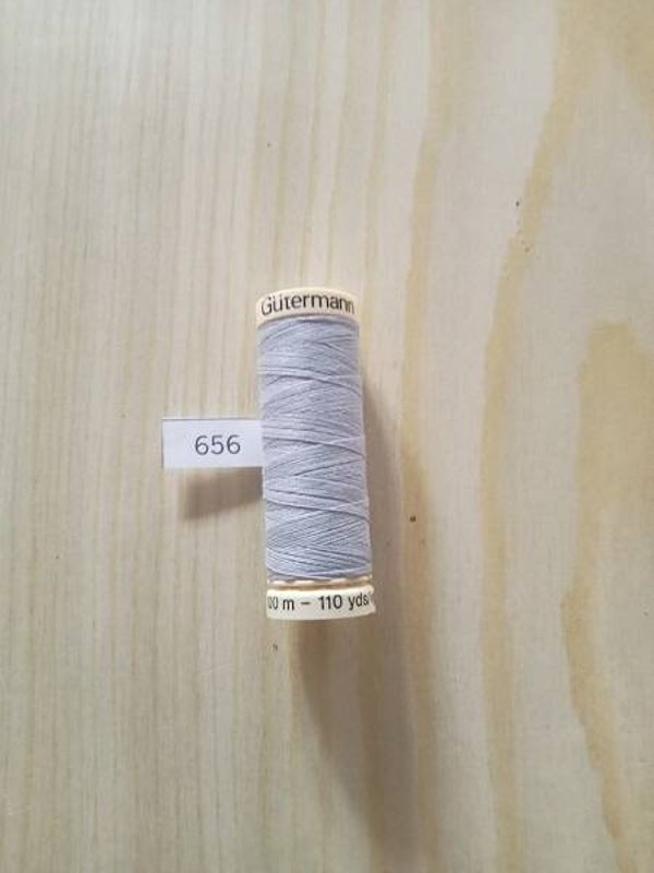 Fil Guterman pour tout coudre - 100 m - Gris moyen n° 656