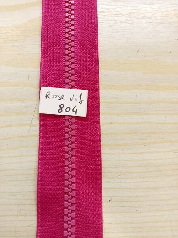 Fermeture Z54 - Rose vif 804
