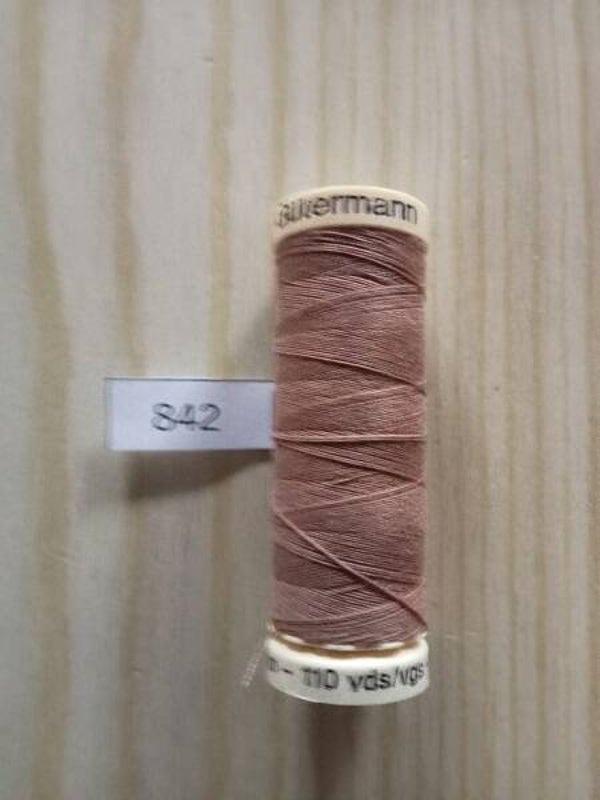 Fil Guterman pour tout coudre - 100 m - Rouille moyen N° 842