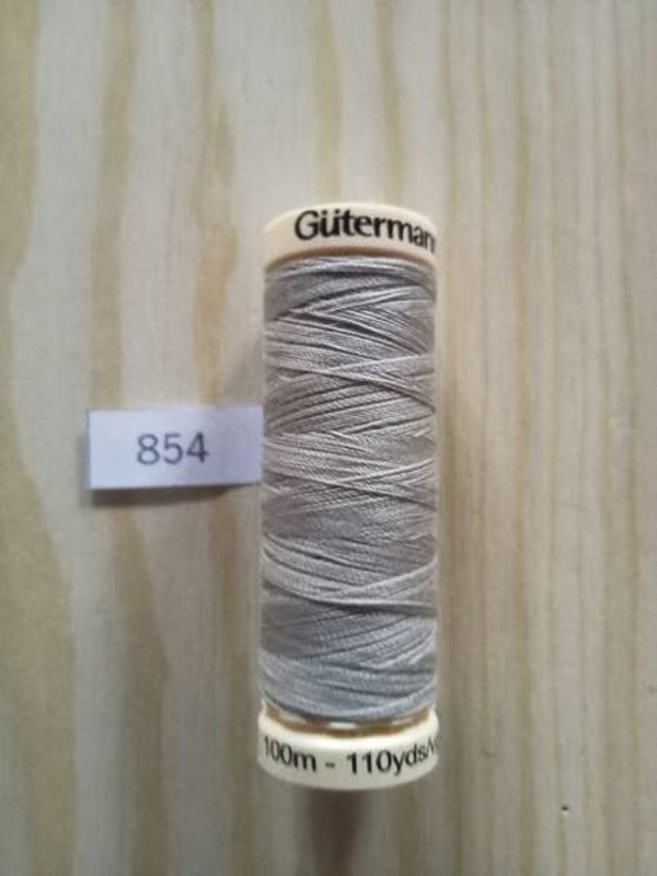 Fil Guterman pour tout coudre - 100 m - Gris vert moyen N° 854