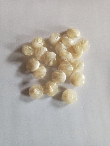 Boutons à pied nacré Vintage - 18 mm - Réf BP22