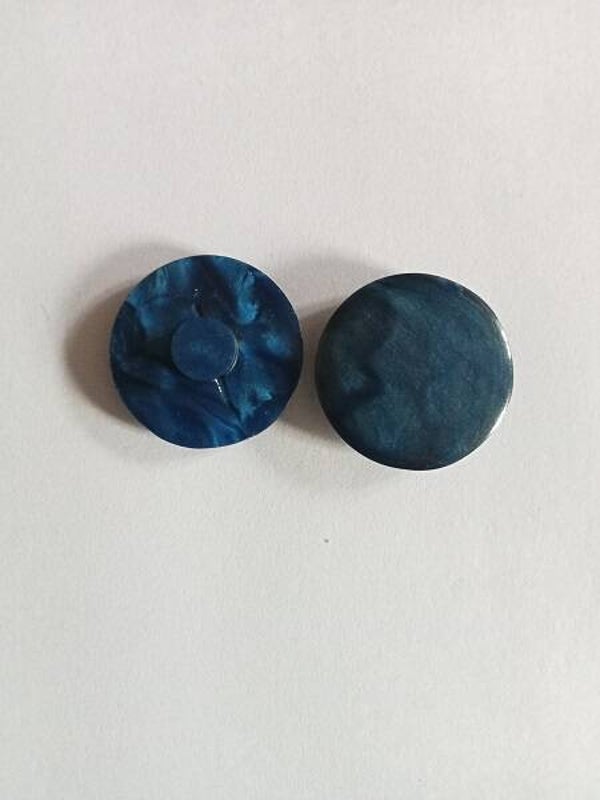 2 Lots de boutons à pied nacré Vintage - 21 mm - Réf BP30 / BP31