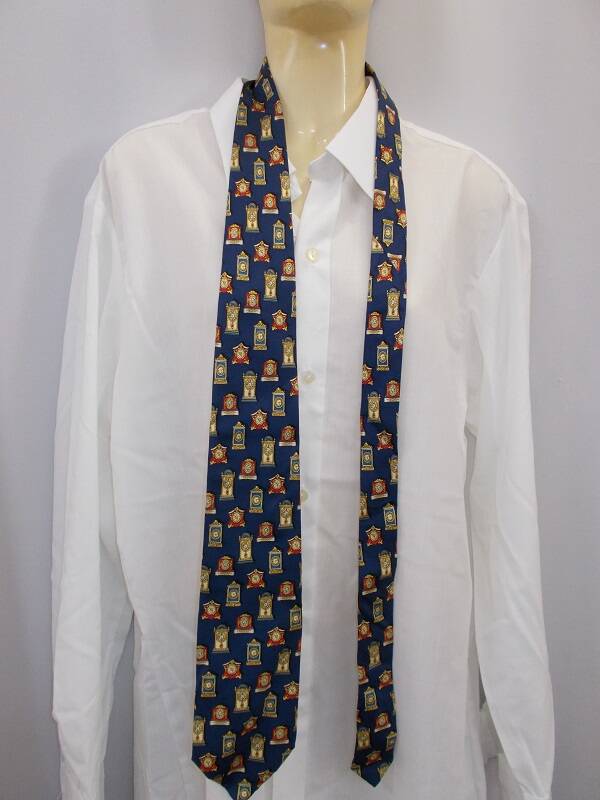 Cravate en Soie Vintage - Réf : 6541