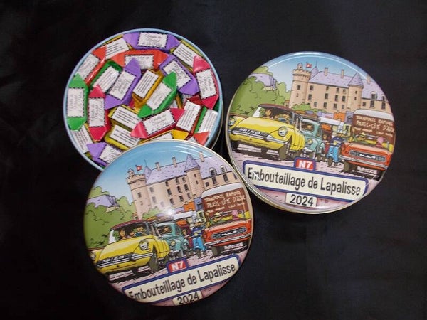 Boîte de Vérités " Embouteillage de Lapalisse 2024 " boite métal 420 g