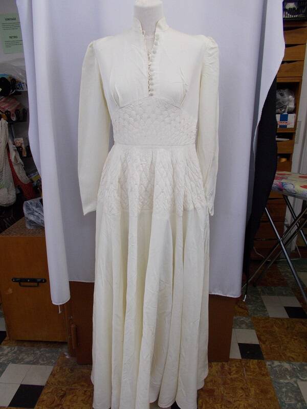 Robe de Mariée Vintage année 40/50 - Réf : 6593