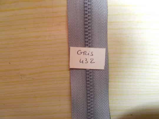 Fermeture Z13 - Gris 432
