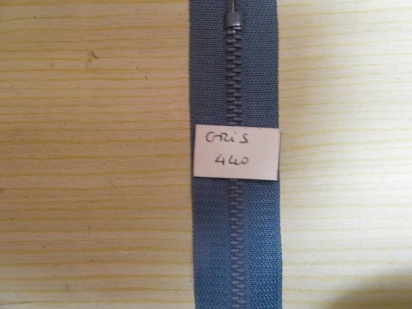 Fermeture Z12 - Gris 440