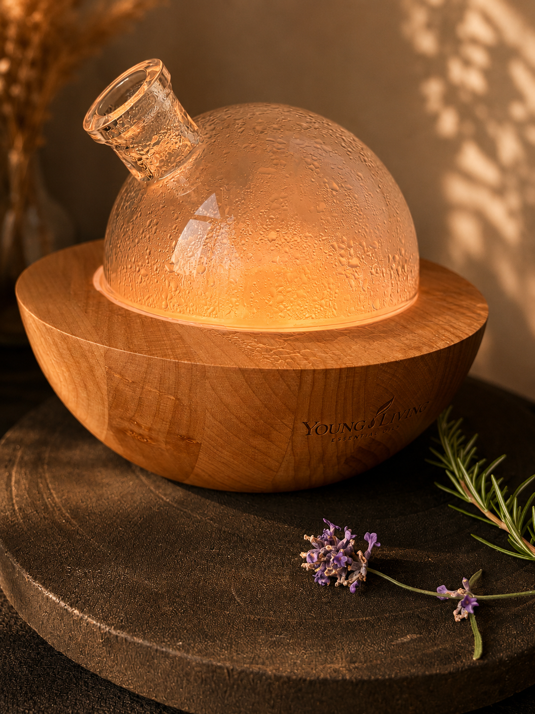 Diffuser met mooi licht