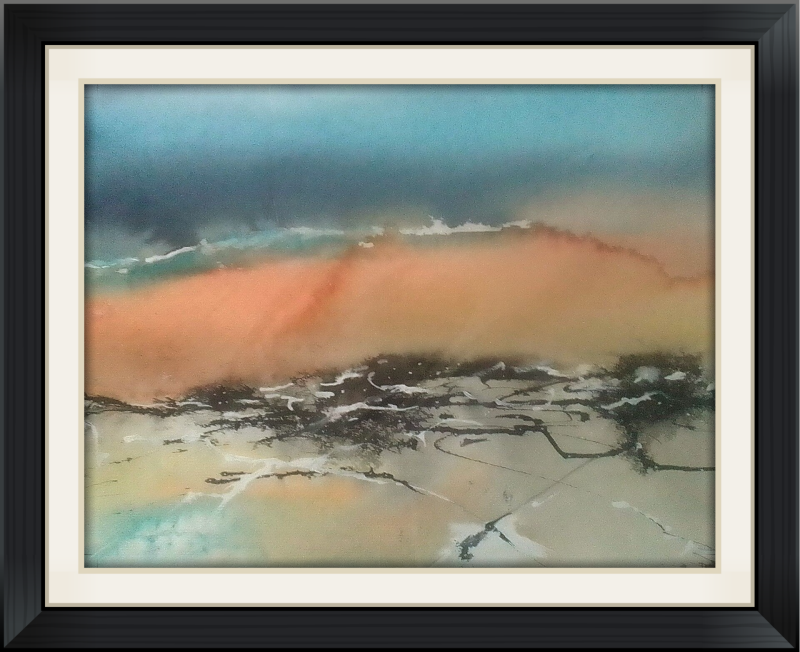 Abstraktes Aquarelle