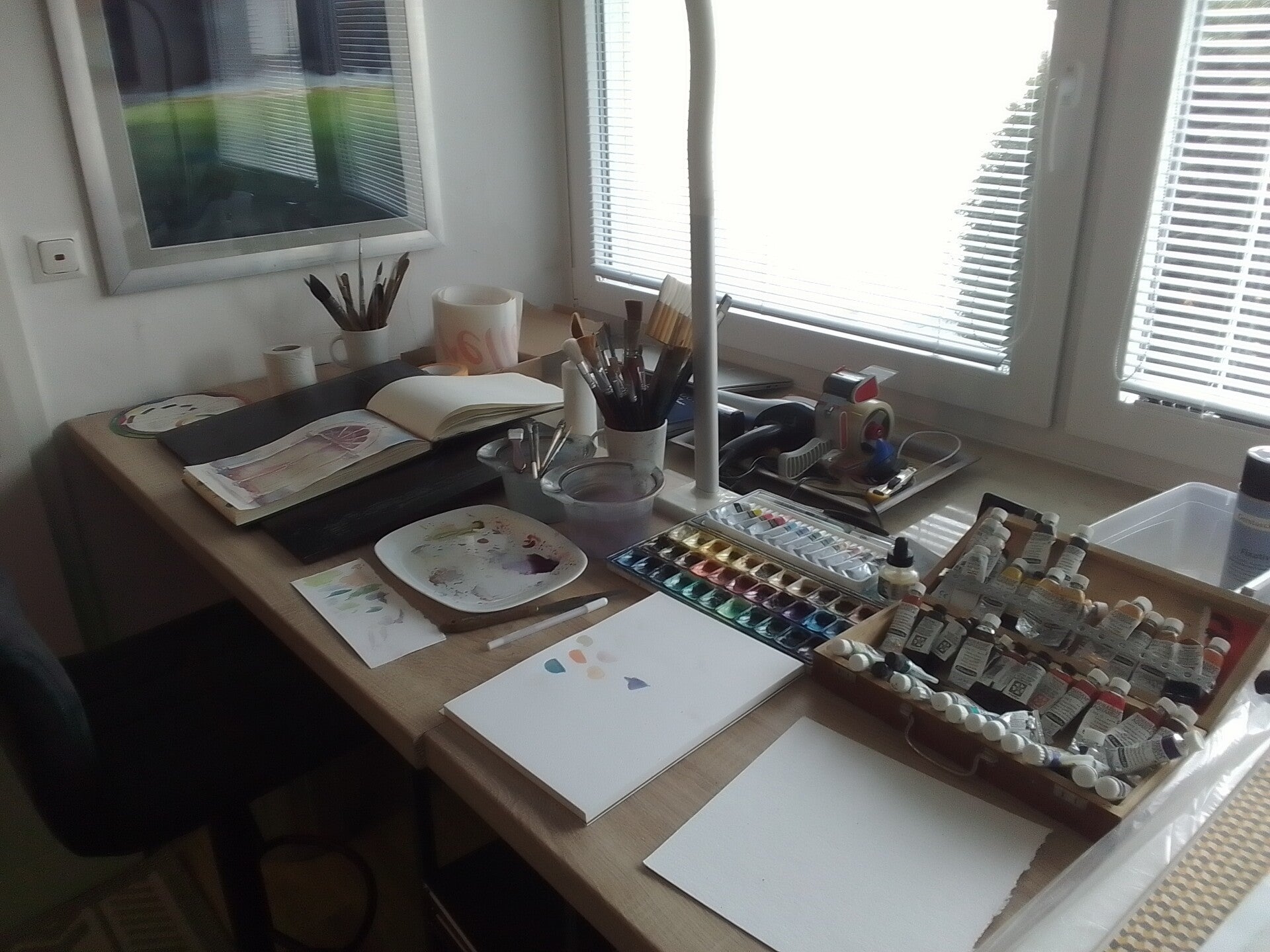 Aquarellkurse Online und im Studio in Bad Orb: Einsteiger