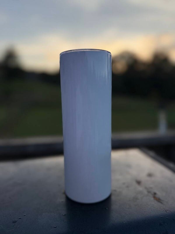24 ounce white Tumblr cup