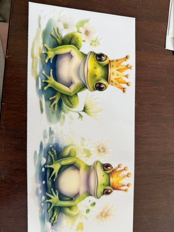 Crown frog