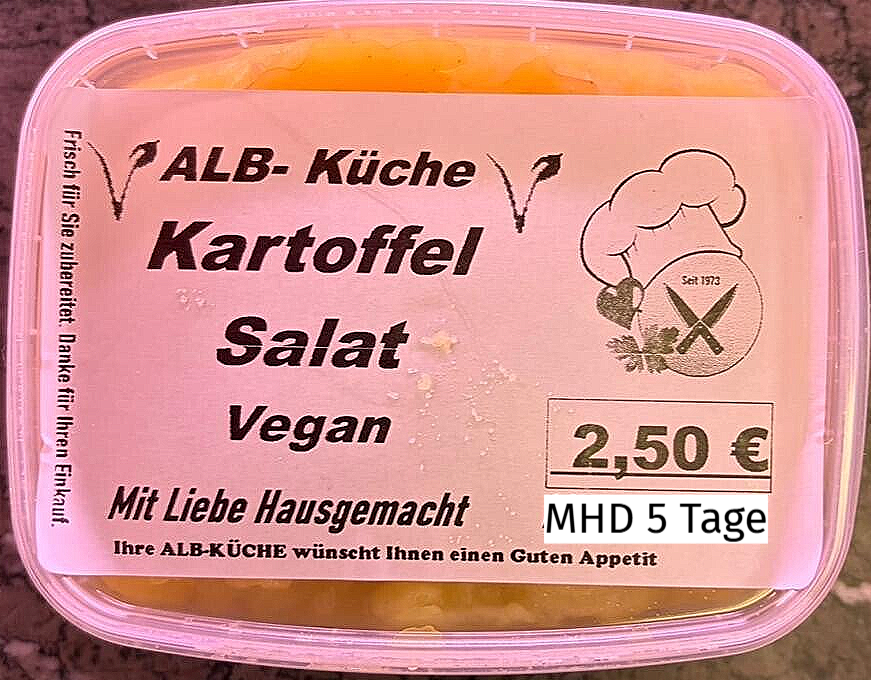 Kartoffelsalat 250 g. Becher