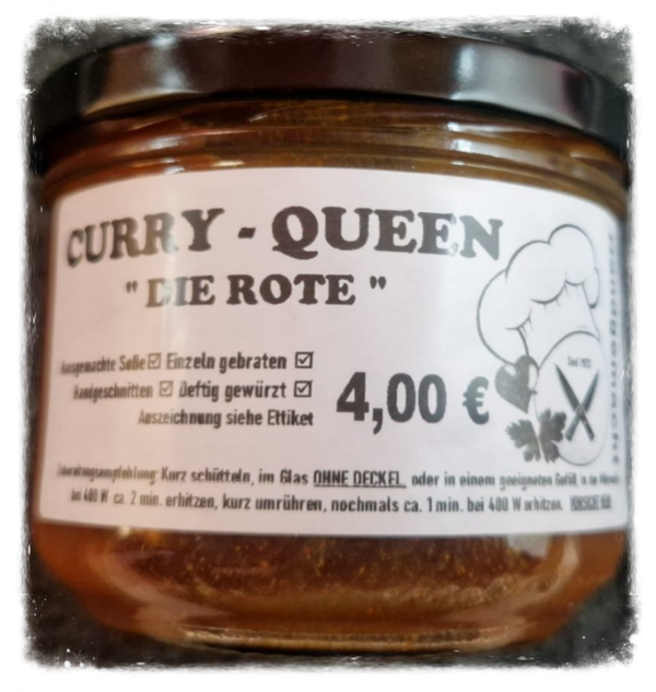 Curry Queen "Die Rote" im Glas