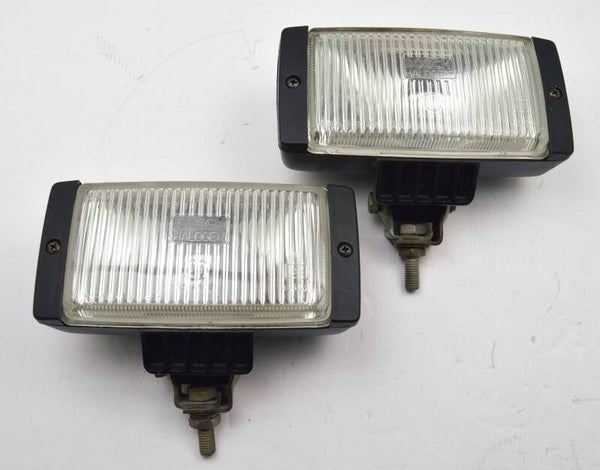 set à 2 Bosch Pilot 150 mistlampen mistlichten breedstralers in 'dikke' variant
