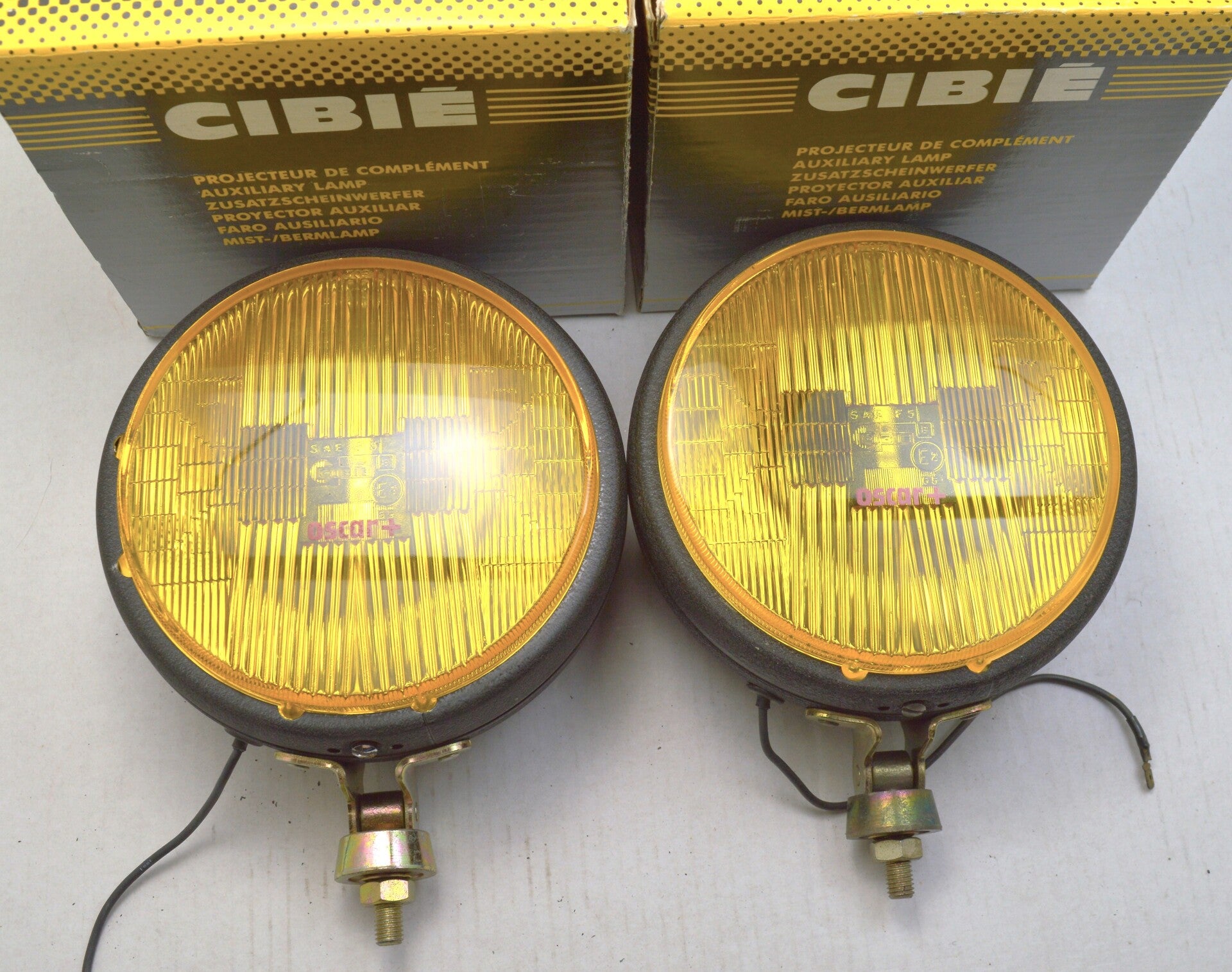 set à 2 Cibié Oscar+ mistlampen mistlichten breedstralers