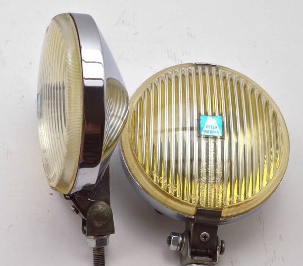 set à 2 Hella 140 mistlampen mistlichten breedstralers