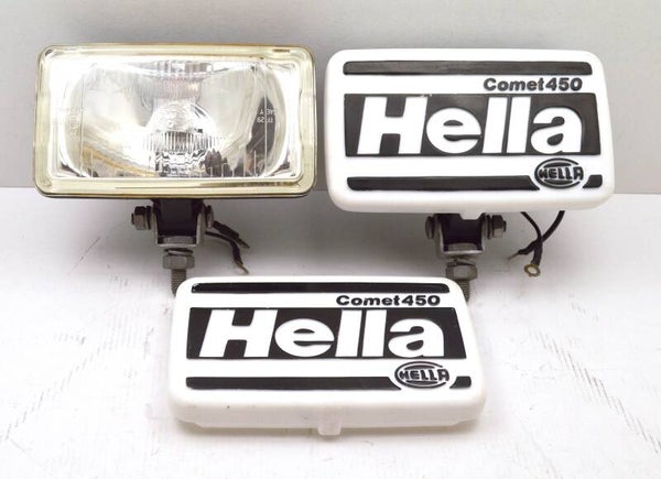 set à 2 Hella Comet 450 verstralers schijnwerpers