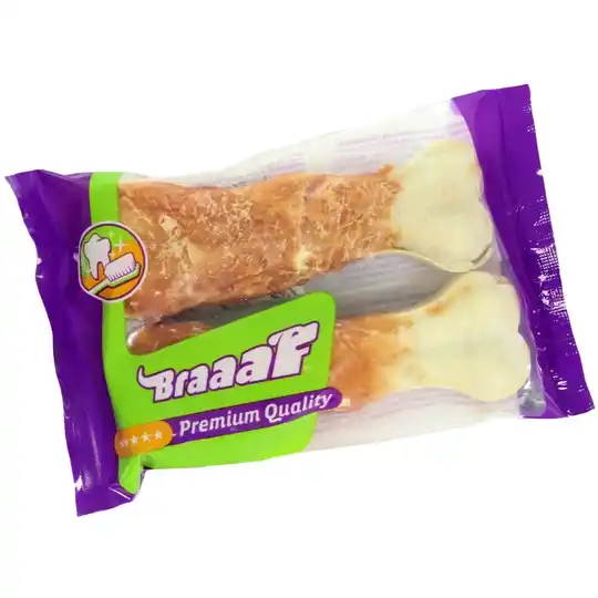 Braaaf Rawhide Pressed Bone Kip - 12,5 cm