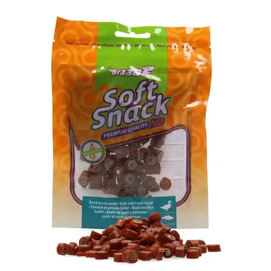 Braaaf Soft Snack Sushi - Eend & Vis
