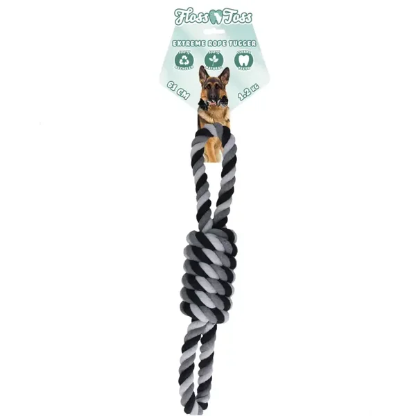 Floss Toss Dental Rope Exteme 8-Tugger - 61 cm