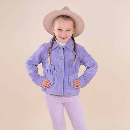 Kids Western Jacket Lila