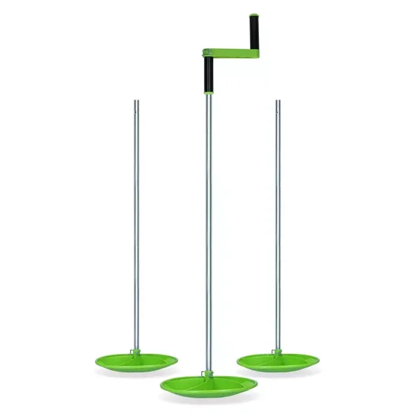 Twist butler 125 cm 3 stuks met 1 Zwengel