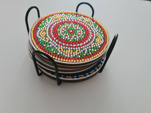 Untersetzer 6 verschiedene Motive