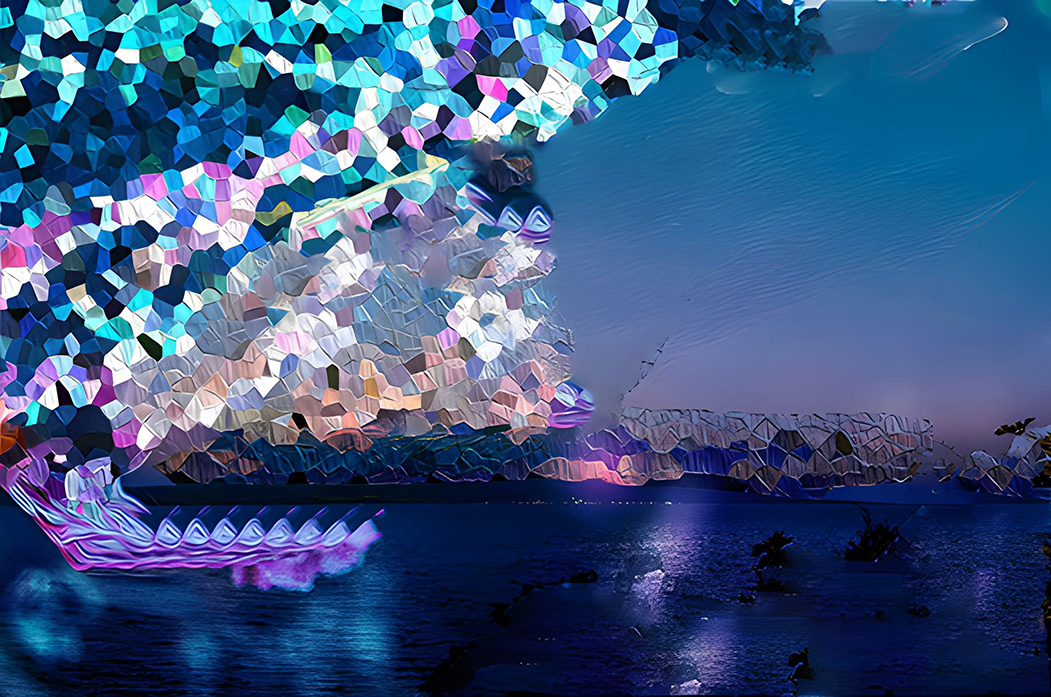 'havenstad' (15 x 10 cm, enkelzijdige kaart)