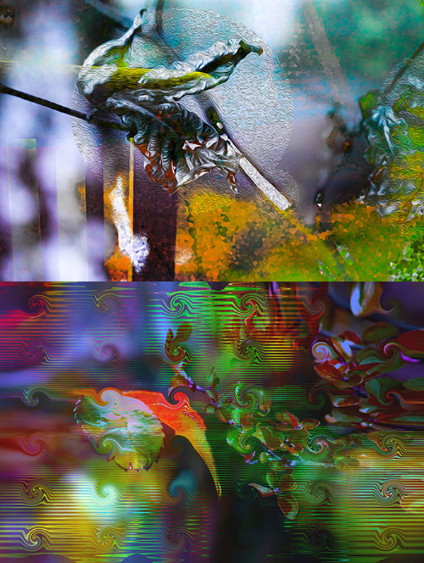 'silver bliss' (je ontvangt 2 kaartjes van 7,5 x 10 cm)