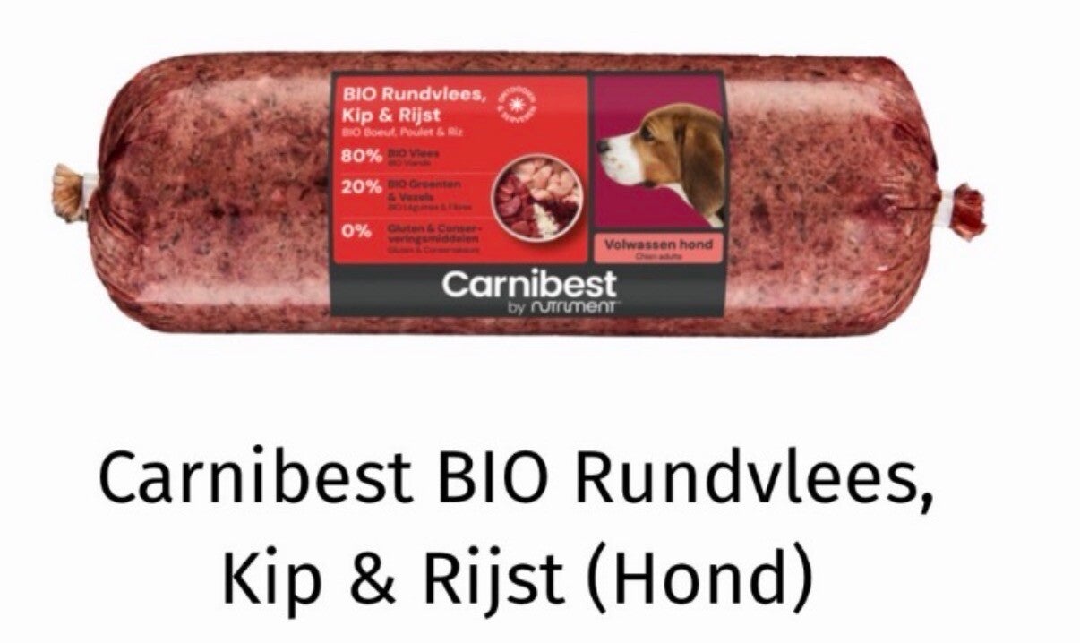 Carnibest BIO Rundvlees, Kip & Rijst