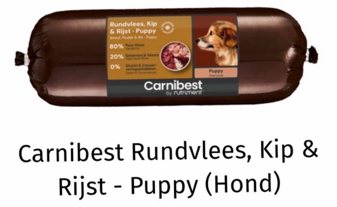 Carnibest Rundvlees, Kip & Rijst - Puppy